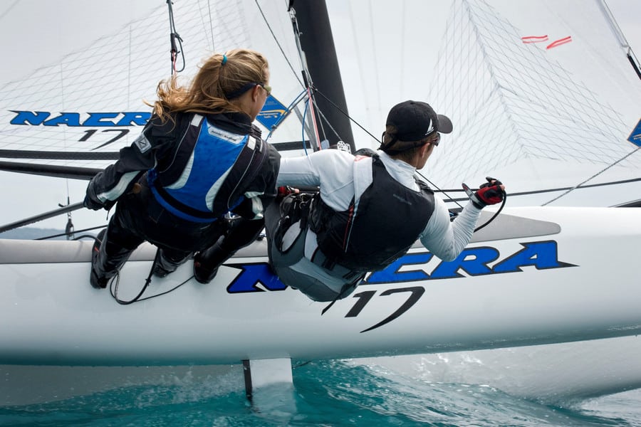 Nacra in Tahiti