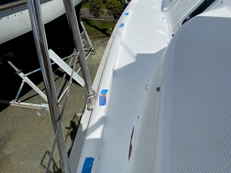 Slow progress on sailboat repairs Raiatea French Polynesia