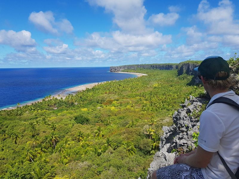 Hiking in Makatea