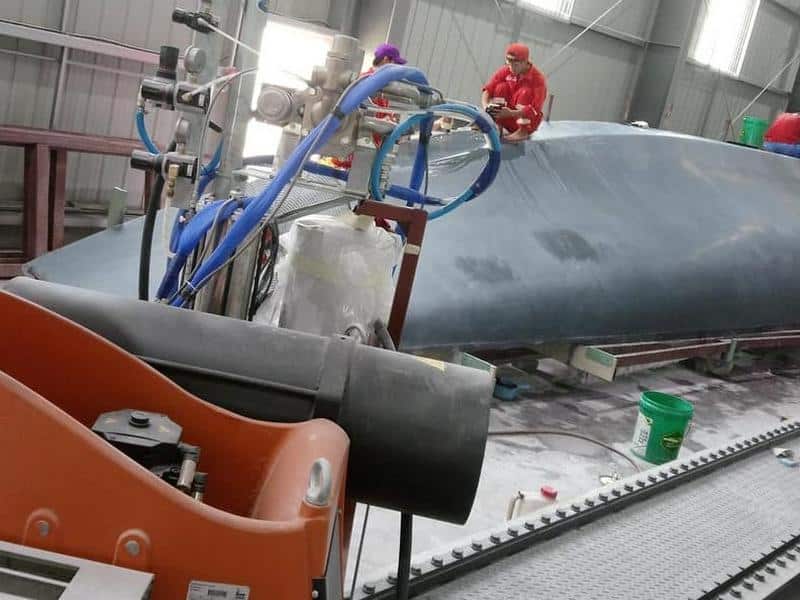 Rapido 50 Trimaran in construction