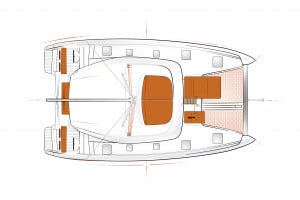 Excess 12 Catamaran Roof standard