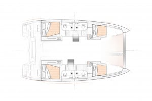 Excess 12 Catamaran Version 4 cabines 4 salles de bain
