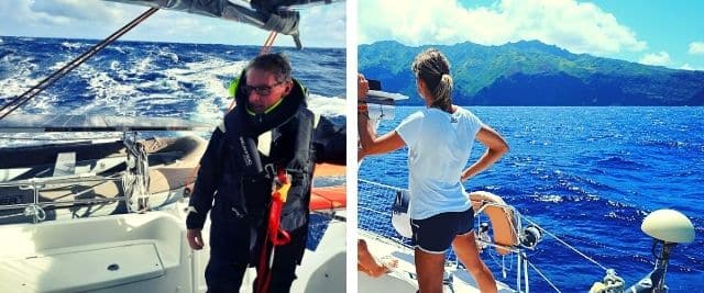 ocean cruising or delivery in the atolls