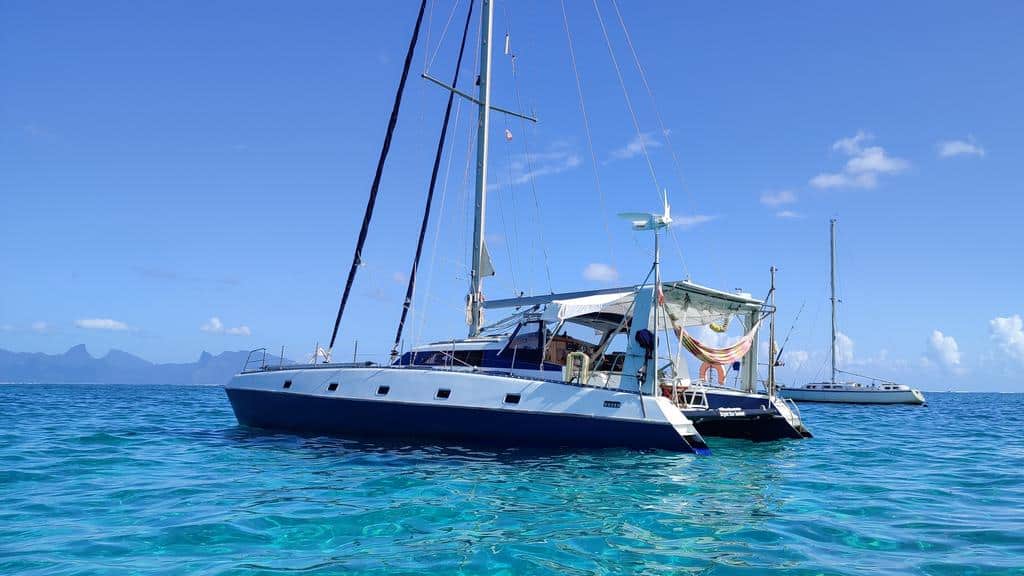 Prout Quasar 50 catamaran for sale in Tahiti