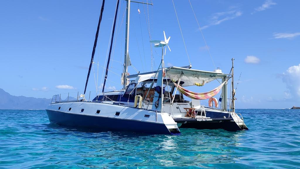 Prout Quasar 50 catamaran for sale in Tahiti