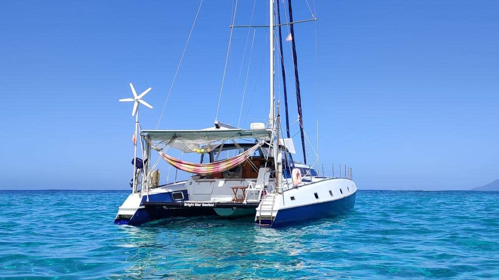 Prout Quasar 50 catamaran for sale in Tahiti