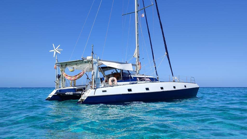 Prout Quasar 50 catamaran for sale in Tahiti