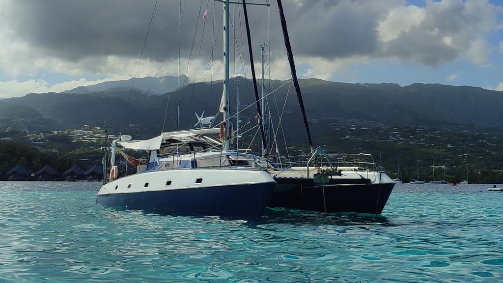 Prout Quasar 50 catamaran for sale in Tahiti