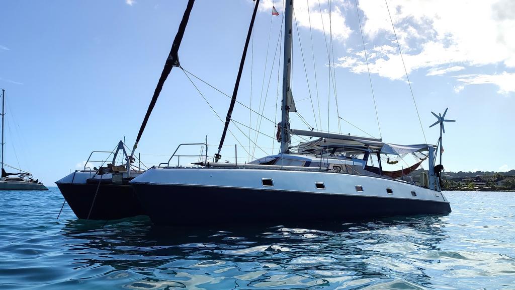 Prout Quasar 50 catamaran for sale in Tahiti
