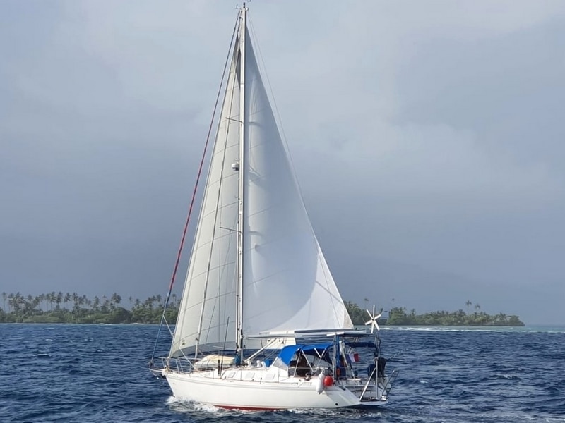 001 Aluminium sloop 44ft cutter lifing centreboard – Karkaila Universal Yachting 44