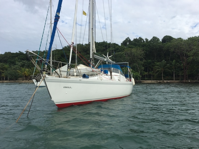 007 Aluminium sloop 44ft cutter lifing centreboard – Karkaila Universal Yachting 44