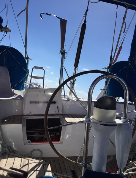 011 Aluminium sloop 44ft cutter lifing centreboard – Karkaila