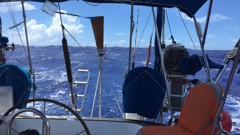 012 Aluminium sloop 44ft cutter lifing centreboard – Karkaila