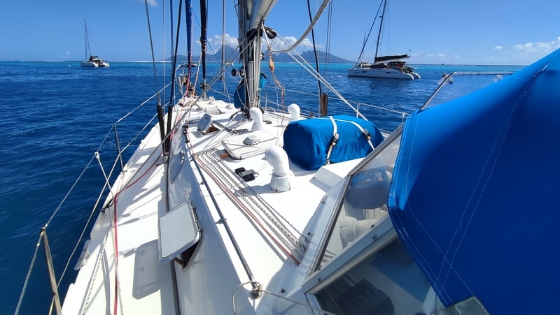 013 Aluminium sloop 44ft cutter lifing centreboard – Karkaila