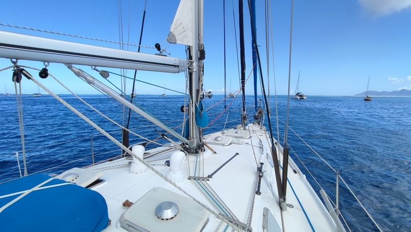 014 Aluminium sloop 44ft cutter lifing centreboard – Karkaila