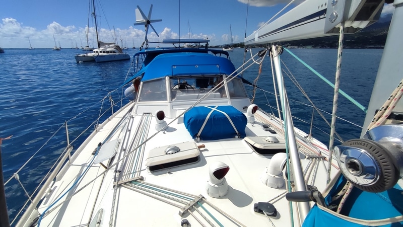 016 Aluminium sloop 44ft cutter lifing centreboard – Karkaila