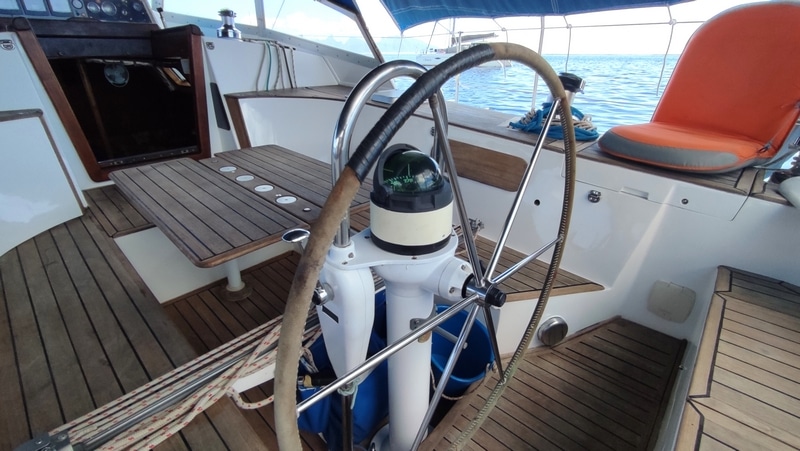 019 Aluminium sloop 44ft cutter lifing centreboard – Karkaila