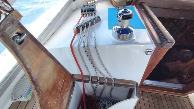 021 Aluminium sloop 44ft cutter lifing centreboard – Karkaila
