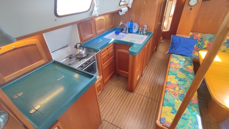 024 Aluminium sloop 44ft cutter lifing centreboard – Karkaila