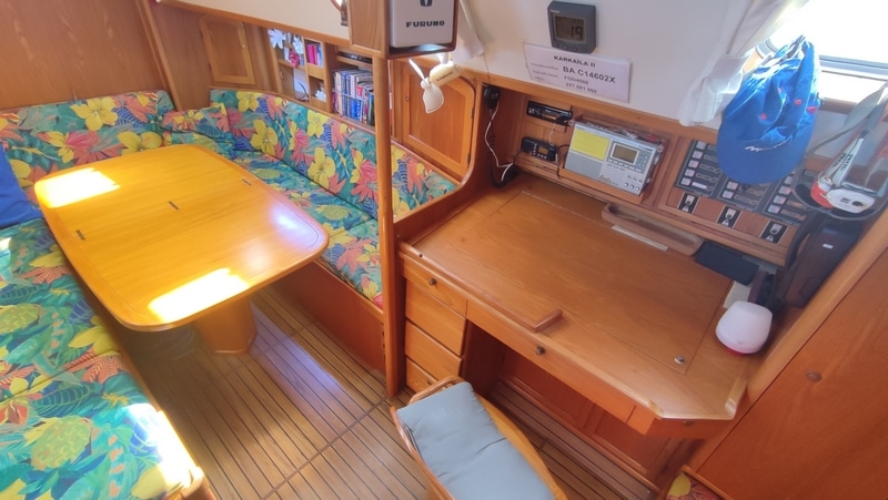 025 Aluminium sloop 44ft cutter lifing centreboard – Karkaila