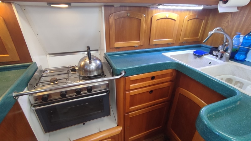 028 Aluminium sloop 44ft cutter lifing centreboard – Karkaila