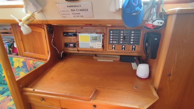 030 Aluminium sloop 44ft cutter lifing centreboard – Karkaila