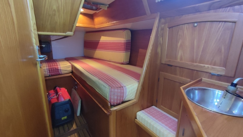 034 Aluminium sloop 44ft cutter lifing centreboard – Karkaila