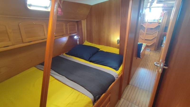 038 Aluminium sloop 44ft cutter lifing centreboard – Karkaila