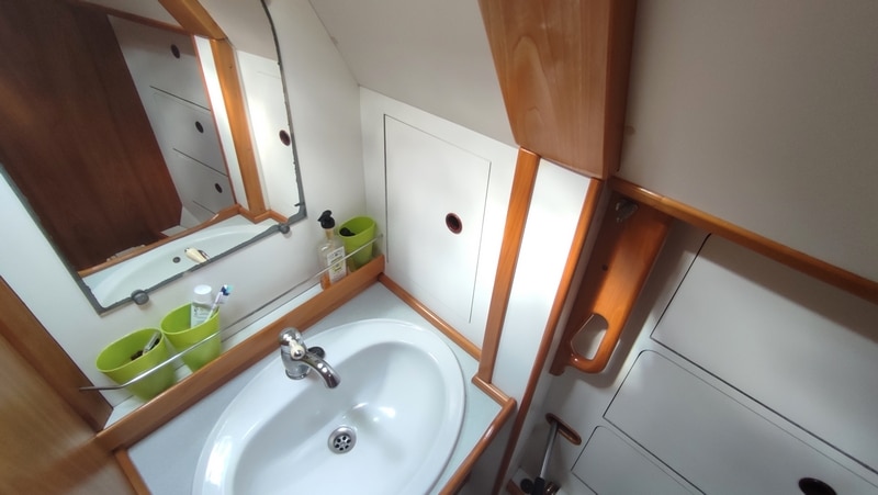 041 Aluminium sloop 44ft cutter lifing centreboard – Karkaila