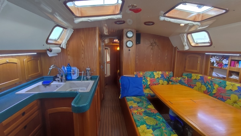 042 Aluminium sloop 44ft cutter lifing centreboard – Karkaila