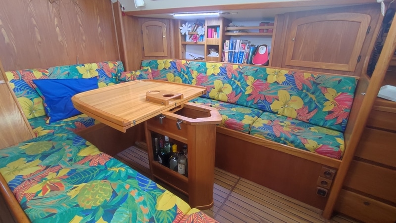 043 Aluminium sloop 44ft cutter lifing centreboard – Karkaila