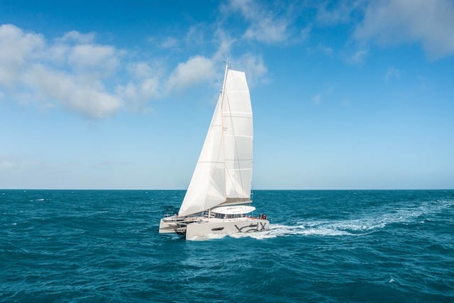 Excess 14 with code zero Excess 14 sailing in strong winds