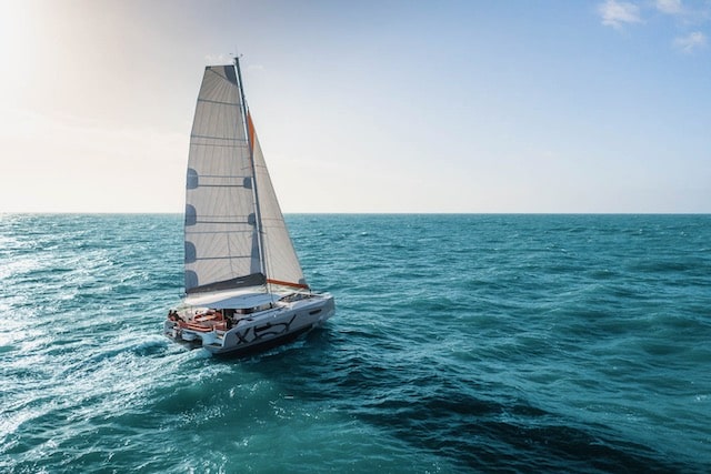 excess 14 upwind Excess 14 sailing in strong winds