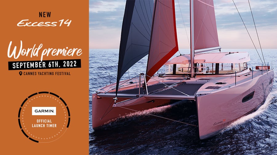 World Premiere Excess 14 catamaran