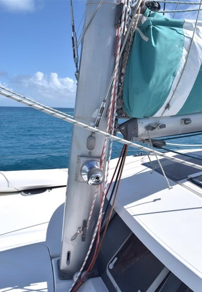 033 Fountaine Pajot Belize 43 – Pied de mat