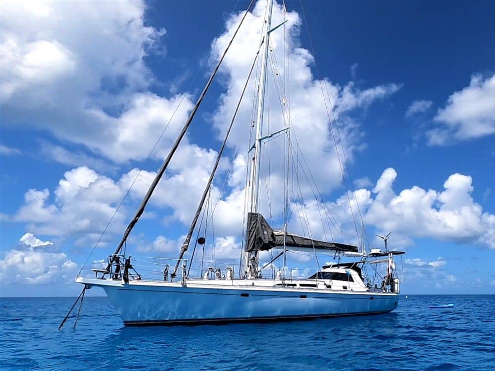 Van der Stadt aluminium cutter Samoa 48 for sale in Tahiti