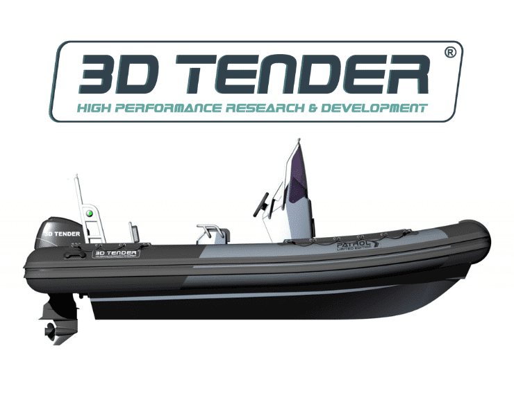 3D TenderSemi-rigide en Polynésie Français