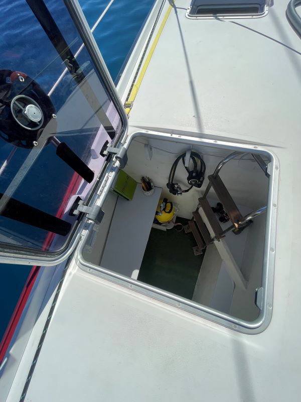 Outremer 51 cale avant Outremer 51 2017 Black Mamba
