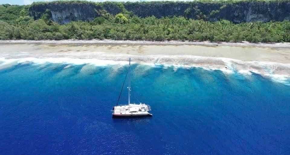 Outremer 51 mouillage Outremer 51 2017 Black Mamba