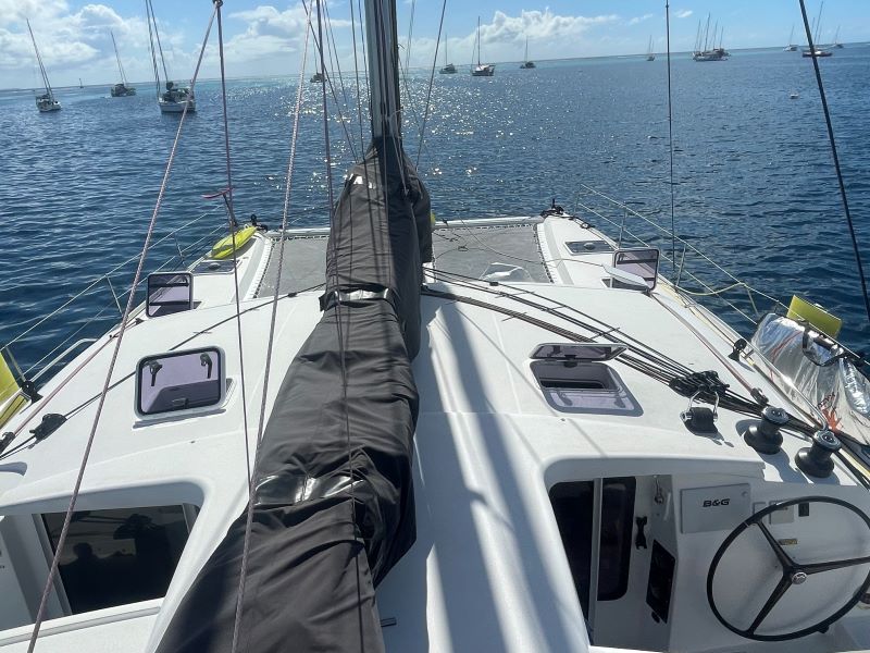 Outremer 51 roof Outremer 51 2017 Black Mamba