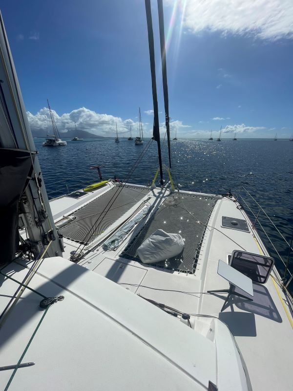 Outremer 51 trampoline 1 Outremer 51 2017 Black Mamba