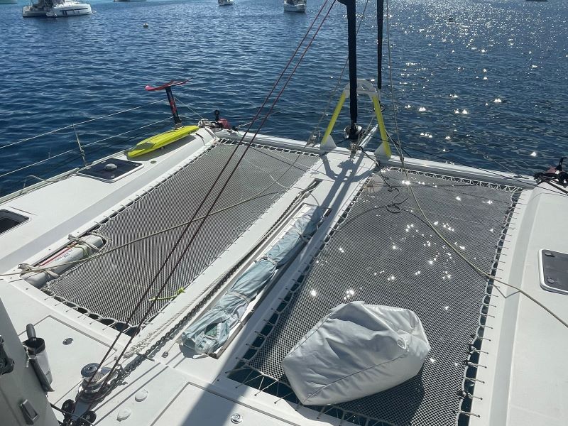 Outremer 51 trampoline 2 Outremer 51 2017 Black Mamba