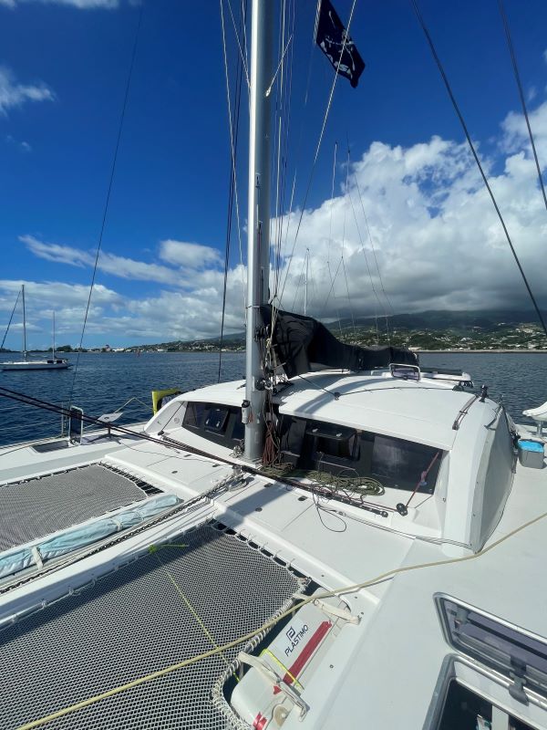 Outremer 51 trampoline 4 Outremer 51 2017 Black Mamba