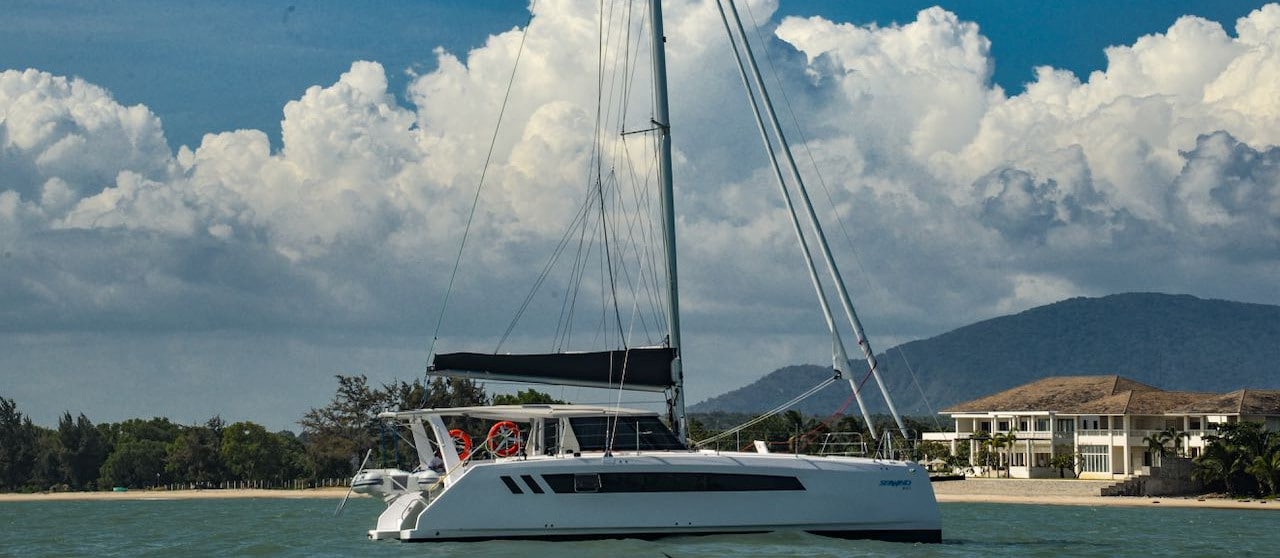 Seawind 1170 catamaran – 1 sur 1 Seawind 1170 catamaran at anchor