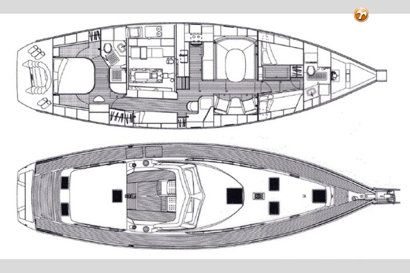Amel 54 Layout
