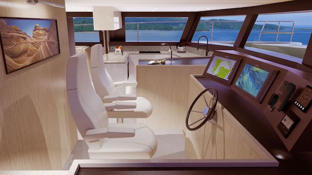 Leen 51 – 8 sur 12 Leen 51 interior pilot station