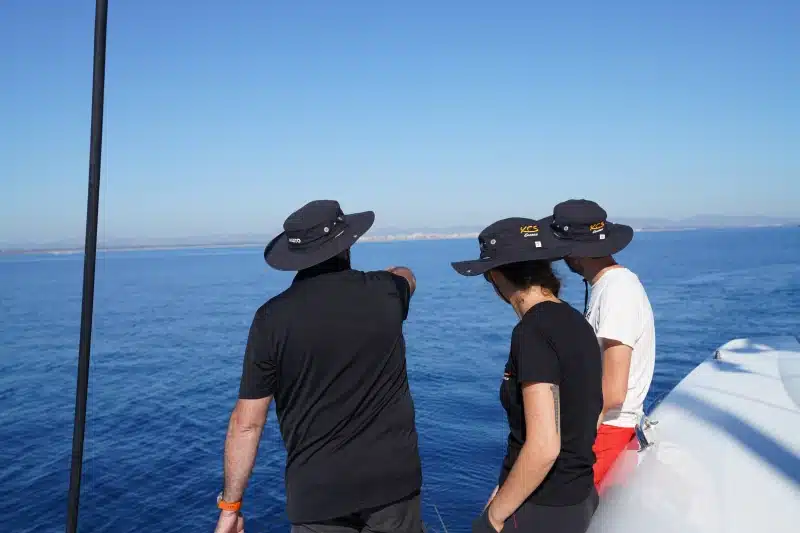 excess campus sailing looking for the wind onboard an Excess 11