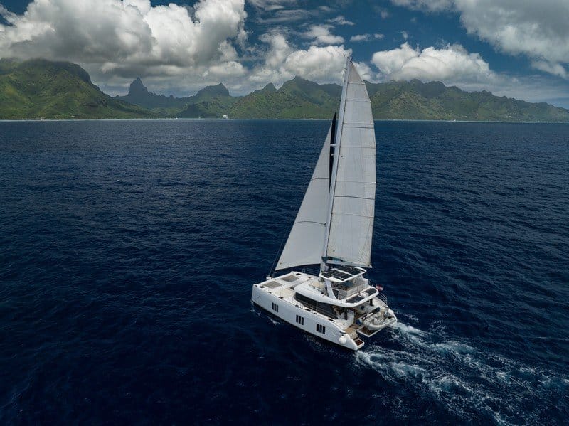 004 Sailing & at anchor 006 – Sunreef 50 ECO – Tiril