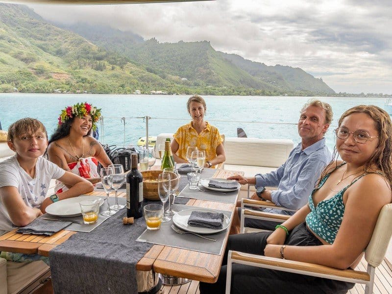 007 Sailing & at anchor – Sunreef 50 ECO – Tiril