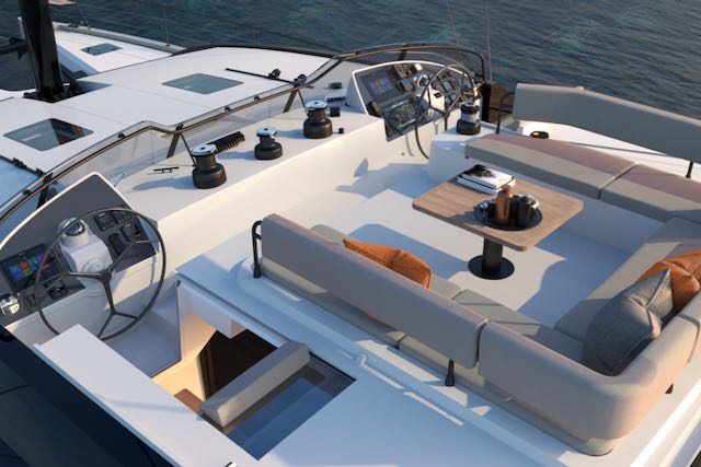Privilège Catamarans – 1 sur 1 (3) Privilège 650 flybridge areas